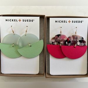 Nickel & Suede Lunas